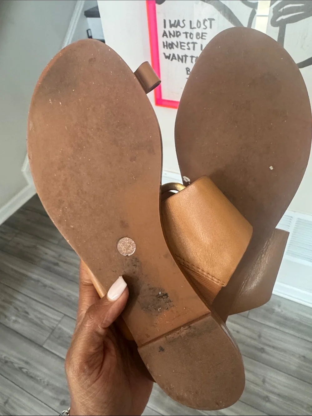 Tory Burch Brown Leather Sandal Sz. 8.5